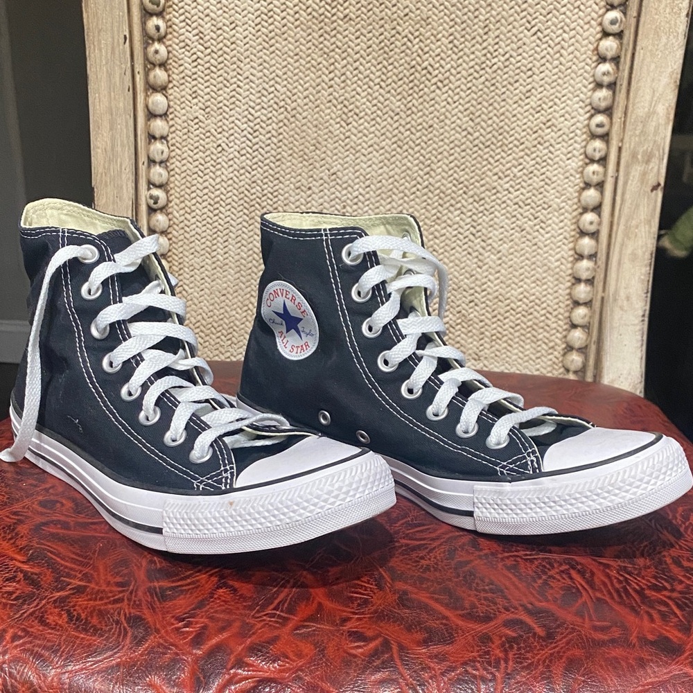 Converse Black and White High-Tops